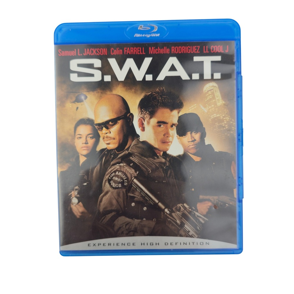 S.W.A.T. Blu-ray Movie Samuel L Jackson Colin Farrell Action Film